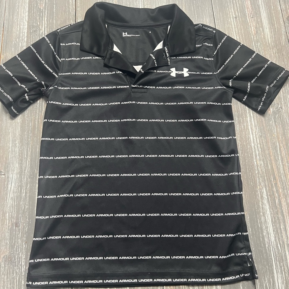 Kids Under Armour golf shirt